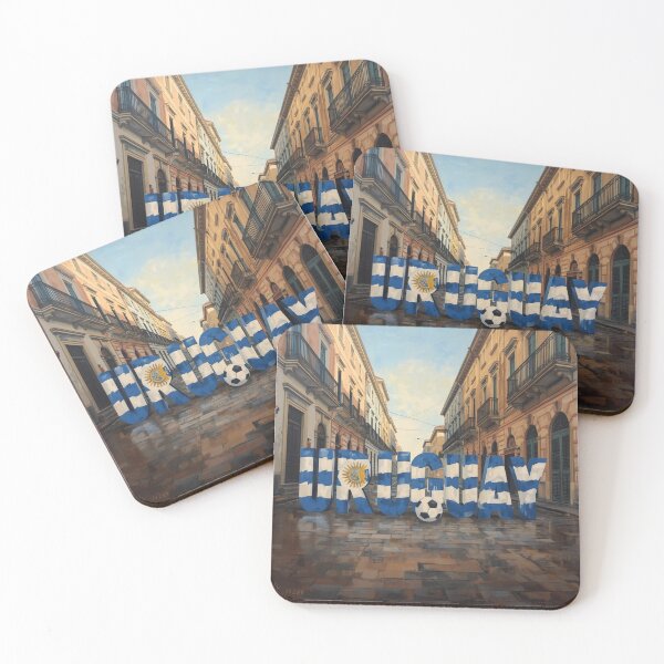 Item preview, URUGUAY Street Pride – Urban Flag Art designed and sold by ManhattanStyle.