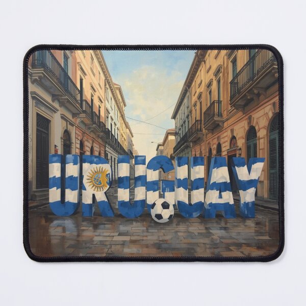Item preview, URUGUAY Street Pride – Urban Flag Art designed and sold by ManhattanStyle.