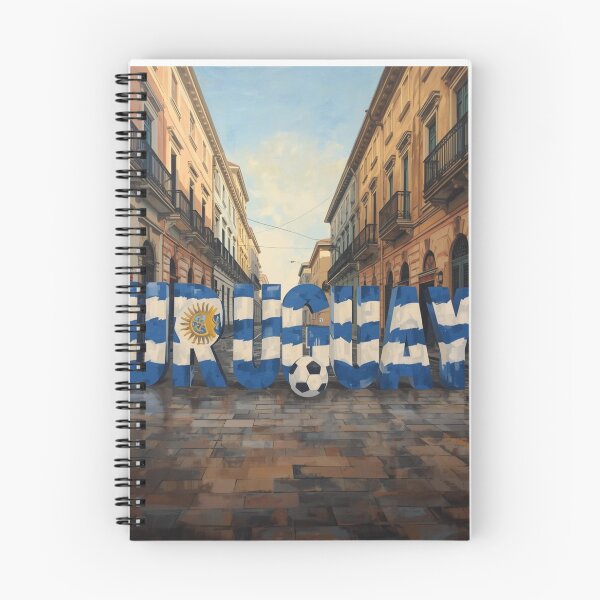 Item preview, URUGUAY Street Pride – Urban Flag Art designed and sold by ManhattanStyle.