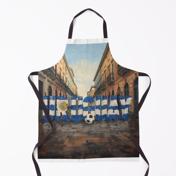 Item preview, URUGUAY Street Pride – Urban Flag Art designed and sold by ManhattanStyle.