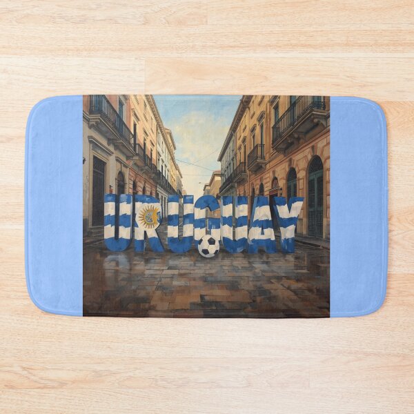 Item preview, URUGUAY Street Pride – Urban Flag Art designed and sold by ManhattanStyle.