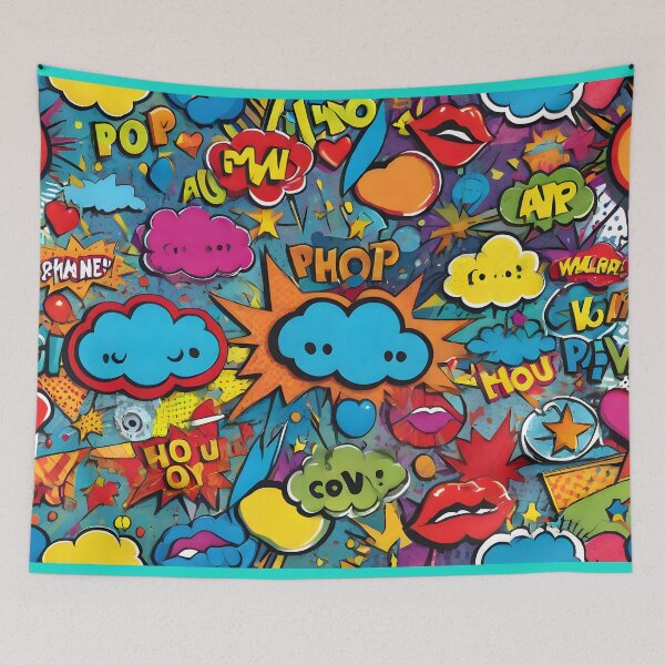 Item preview, pop art style pattern designed and sold by BandM Jos-Wilias.