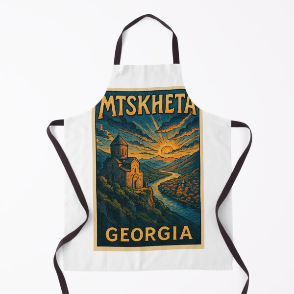 Item preview, Jvari Monastery Overlooking Mtskheta and the Caucasus, Georgia designed and sold by Aryabek.