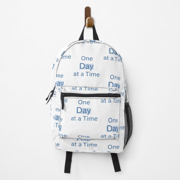 Item preview, One Day at a Time Minimal Motivation Quote T-Shirt designed and sold by CuteOasis.