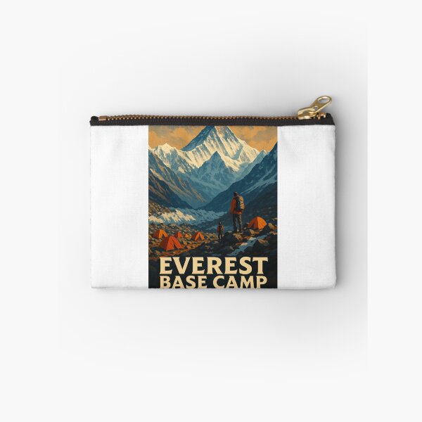 Item preview, Hikers and Camps at Everest Base Camp, Nepal designed and sold by Aryabek.