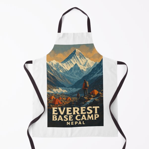 Item preview, Hikers and Camps at Everest Base Camp, Nepal designed and sold by Aryabek.