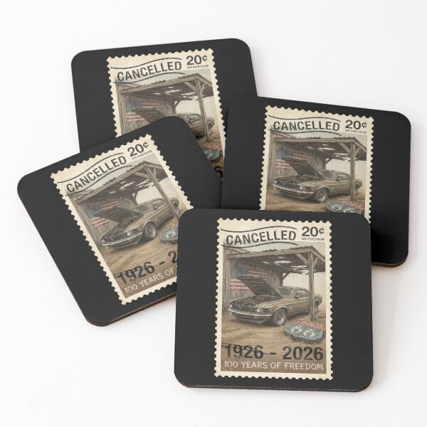 Item preview, Route 66 Centennial Cancelled Stamp: 100th Anniversary 1926-2026 Barn Find designed and sold by G350.