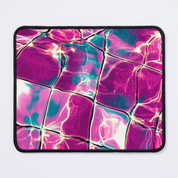 Item preview, Neon Pool Reflections Abstract designed and sold by weirdfishes123.