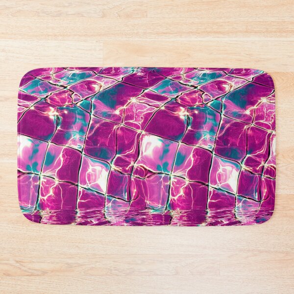 Item preview, Neon Pool Reflections Abstract designed and sold by weirdfishes123.