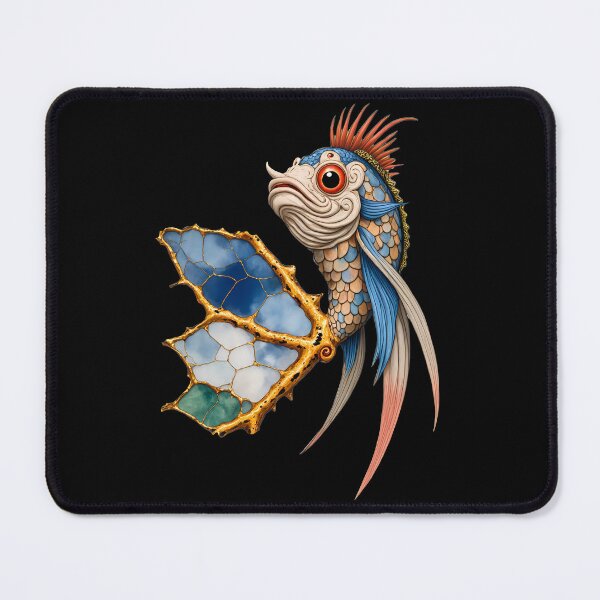 Item preview, Yokai Fish Spirit - Enchanted Crystal Wings designed and sold by VincentLitoux.