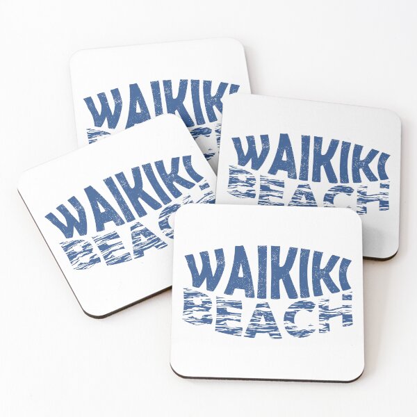 Item preview, Waikiki Beach Hawaii designed and sold by ArtNoveltee.