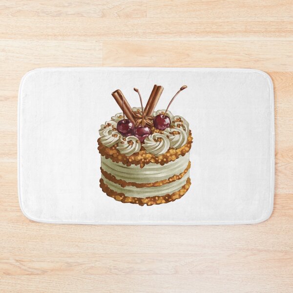 Item preview, Delicious cake with cherries and cinnamon sticks on top at a dessert table during a party celebration designed and sold by Ms. Iryna.