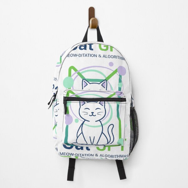 Item preview, Cat GPT, Cute cat AI illustration, designed and sold by LaModaLoKa01.