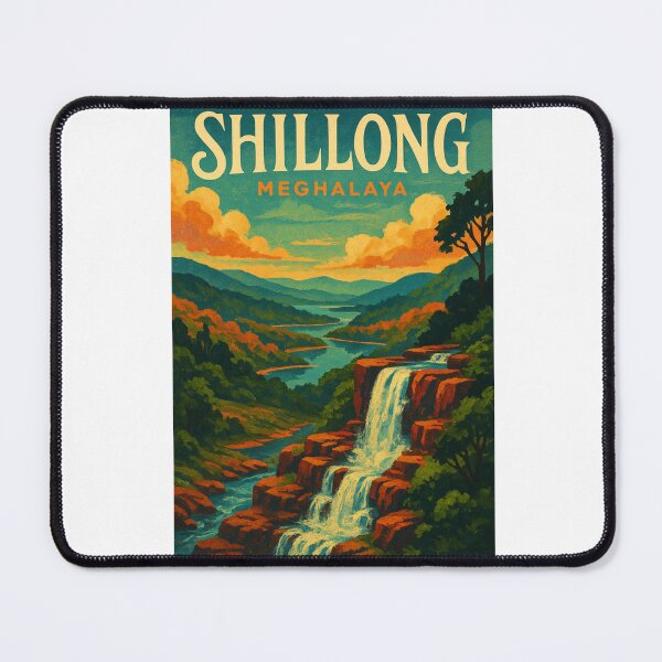 Item preview, Shillong Waterfalls and Hill Valley, Meghalaya, India designed and sold by Aryabek.