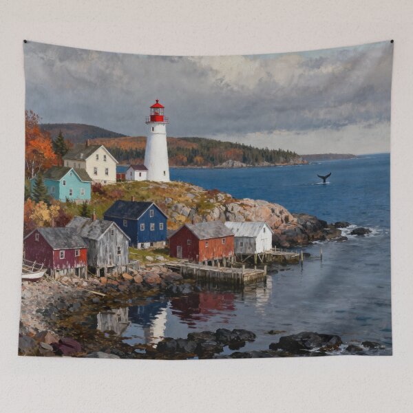 Item preview, Nova Scotia Inspired Painting designed and sold by SezzyDesigns.