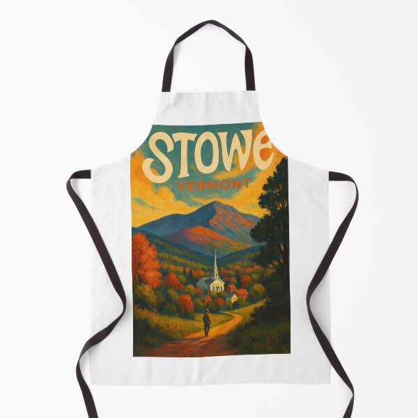 Item preview, Stowe and Mount Mansfield in Fall, Vermont, USA designed and sold by Aryabek.