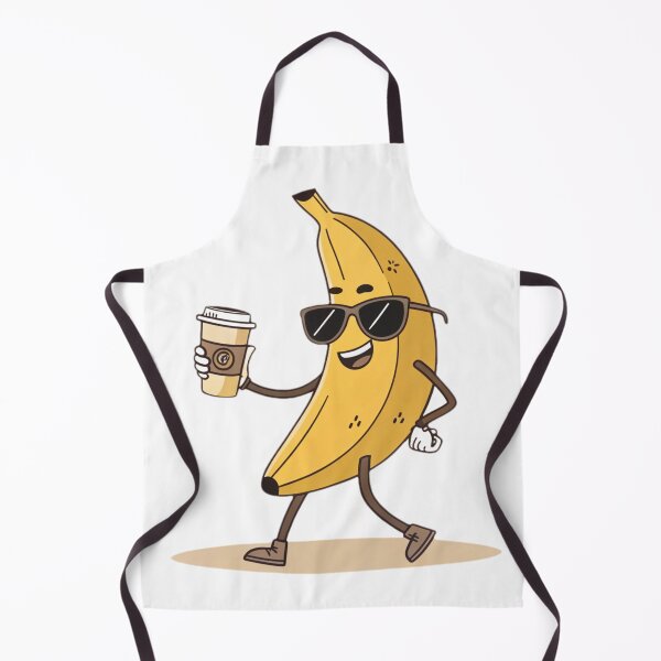 Item preview, Cool Banana with Coffee – Stay Cool. Stay Caffeinated. by Vivo Studio designed and sold by VivoStudio.