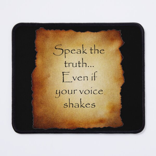 Item preview, Speak The Truth designed and sold by Ramsayman.