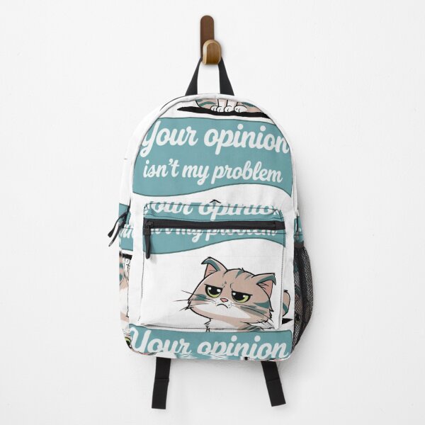 Item preview, Your Opinion Isn’t My Problem - cat designed and sold by Stefrait-7.