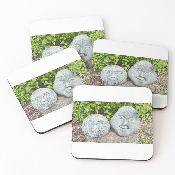 Item preview, Happy Buddhas stone  designed and sold by melaniemeisner.