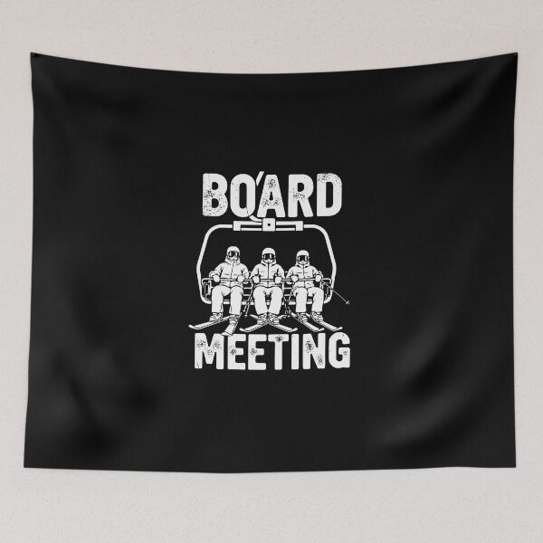 Item preview, Snowboard Board Meeting Ski Lift Skier Winter Sports designed and sold by PopStars1993.