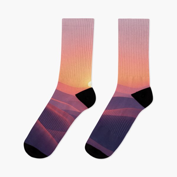Item preview, Pink Hazy Horizons Over Rolling Hills designed and sold by ByNicoleSara.
