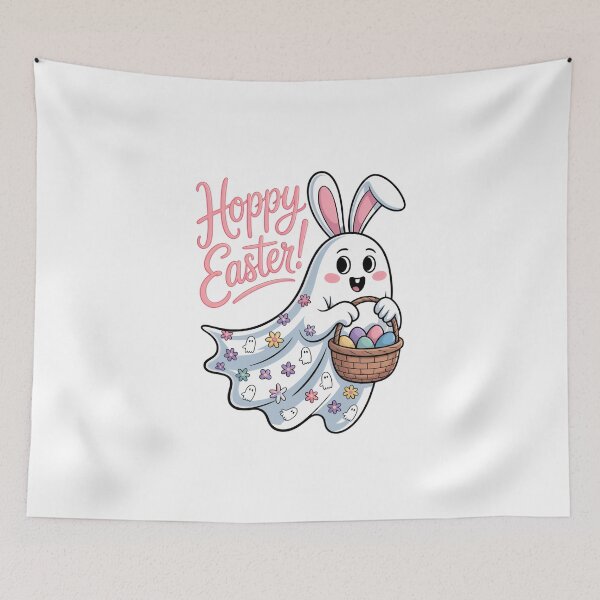 Item preview, Hoppy Easter Ghost Bunny designed and sold by jkrphoto.