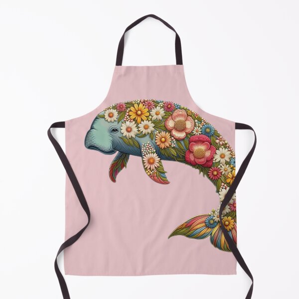 Item preview, Flower Retro Dugong designed and sold by Jayda Bruce.