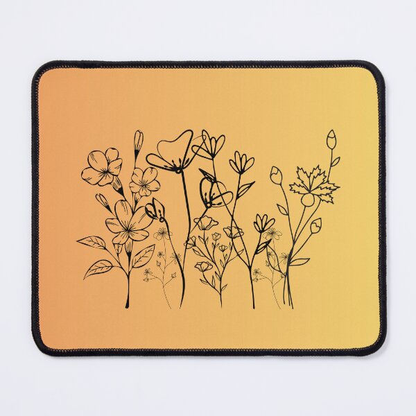 Item preview, Floral Line Art Illustration – Modern Botanical designed and sold by bridgestrokes.