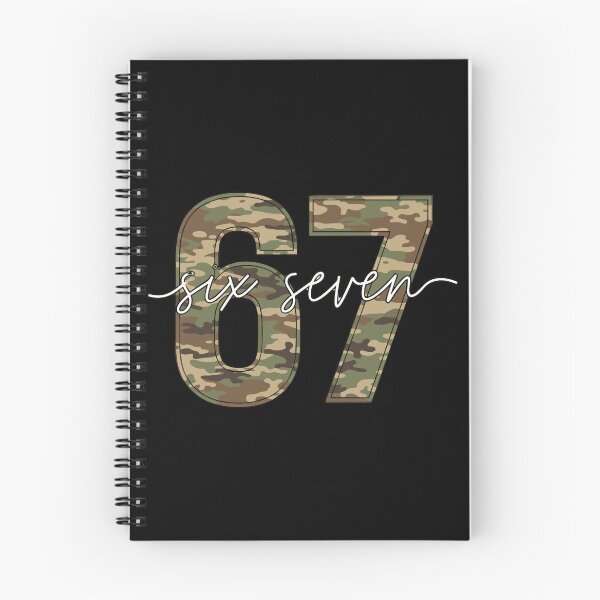 Item preview, Funny Camo Six Seven 67 Meme designed and sold by PopStars1993.