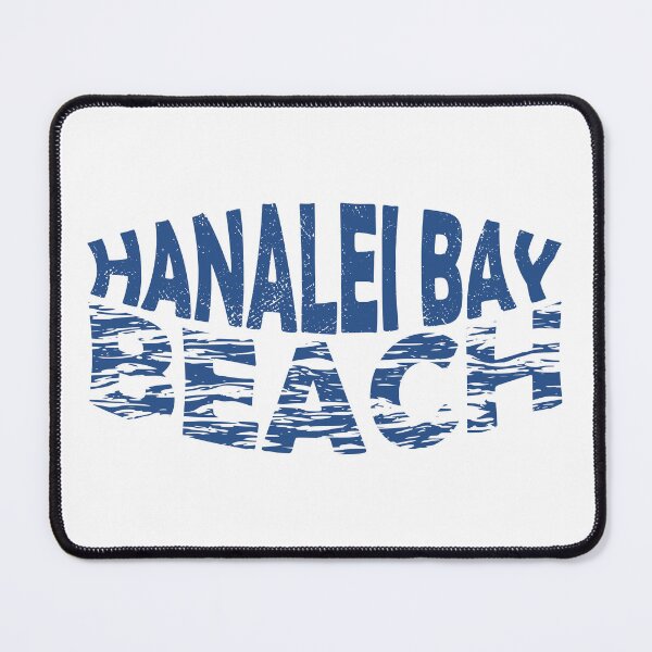 Item preview, Hanalei Bay Beach Hawaii designed and sold by ArtNoveltee.