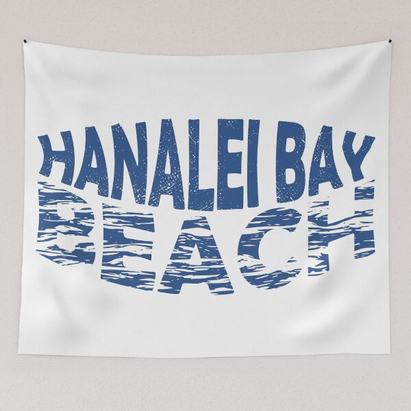 Item preview, Hanalei Bay Beach Hawaii designed and sold by ArtNoveltee.