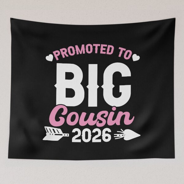 Item preview, Promoted to Big Cousin 2026 Baby Announcement Girls designed and sold by SakuraPxl.