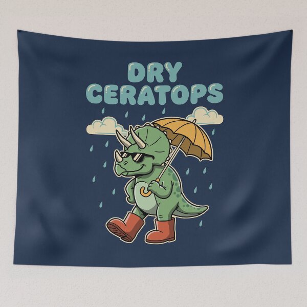 Item preview, Dry Ceratops Triceratops With Umbrella designed and sold by BennyBearProof.