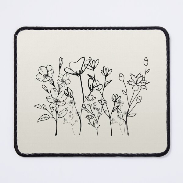 Item preview, Minimal Botanical Line Art – Soft Gradient designed and sold by bridgestrokes.