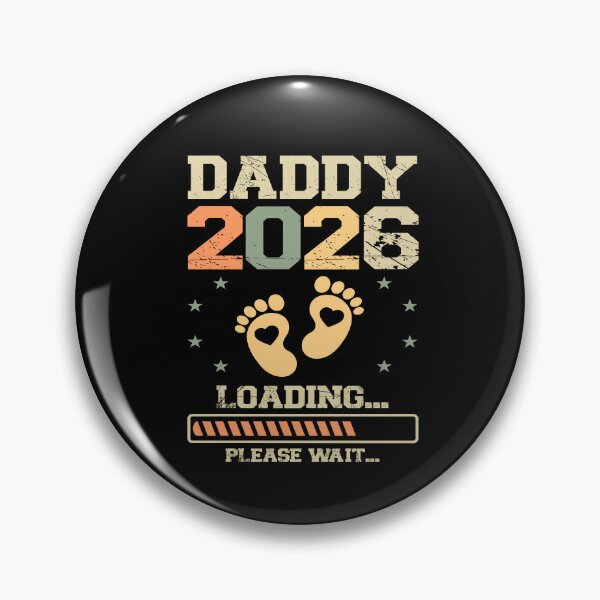 Item preview, Daddy 2026 Loading Baby Announcement New Dad 2026 designed and sold by SakuraPxl.