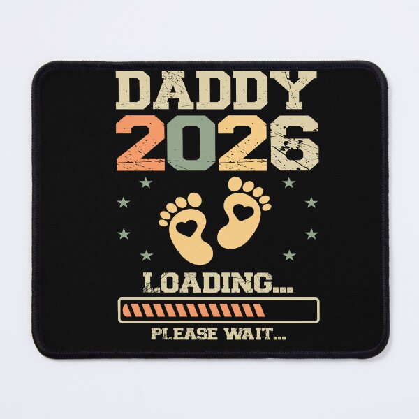 Item preview, Daddy 2026 Loading Baby Announcement New Dad 2026 designed and sold by SakuraPxl.