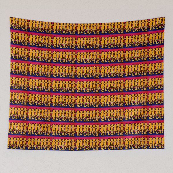 Item preview, Keith Haring style kickline art dancing designed and sold by melaniemeisner.