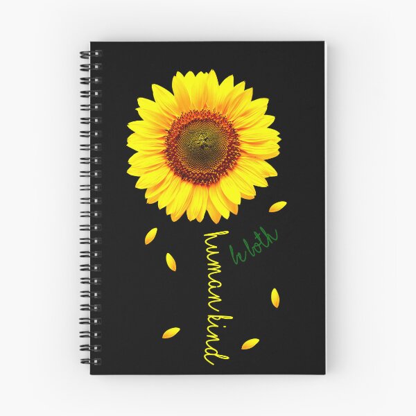 Item preview, Human Kind (be both) Sunflower- Kindness Inspiration Message designed and sold by FernaRoje.