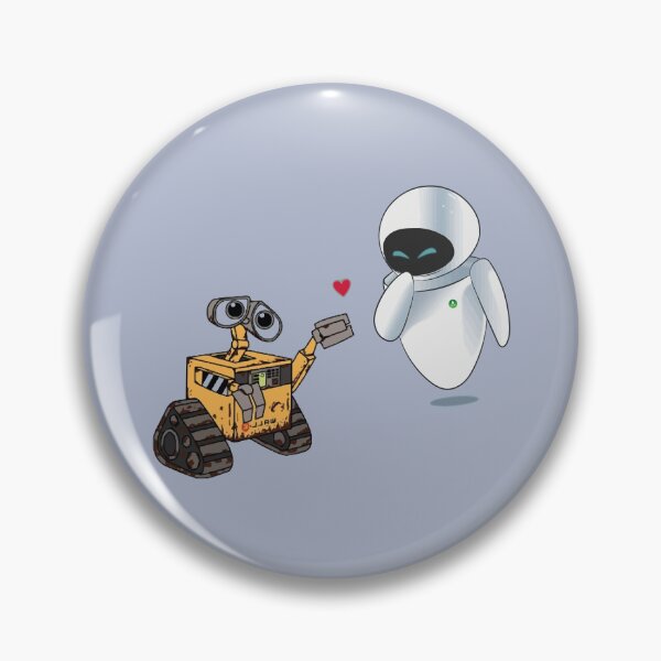 Item preview, Wall E & Eve - Lovely story - Robots Lover designed and sold by CalroStudiio.