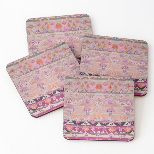 Item preview, Heritage Pink Moroccan Berber Carpet designed and sold by SpaceBazaar.