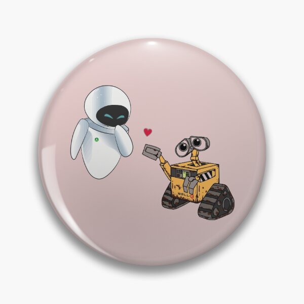 Item preview, Wall E & Eve - Lovely story - Robots Lover designed and sold by CalroStudiio.