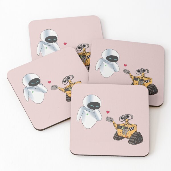 Item preview, Wall E & Eve - Lovely story - Robots Lover designed and sold by CalroStudiio.