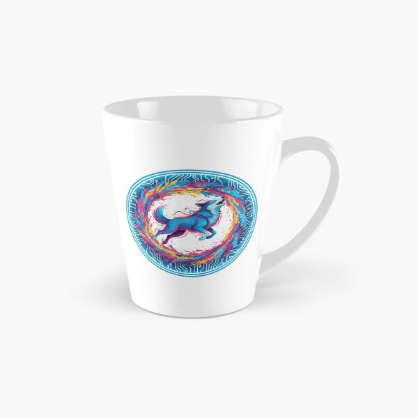 Item preview, Cyber Cosmic Wolf – Digital Instinct Edition designed and sold by Tily360.