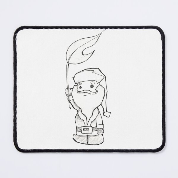 Item preview, Father Christmas Holding a Leaf designed and sold by Luilui7.
