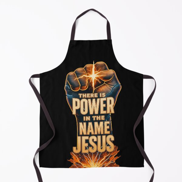 Item preview, Power in the Name of Jesus - Christian Design of Faith and Strength designed and sold by Ayiyi Shop.