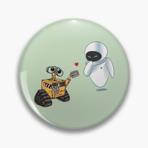 Item preview, Wall E & Eve - Lovely story - Robots Lover designed and sold by CalroStudiio.