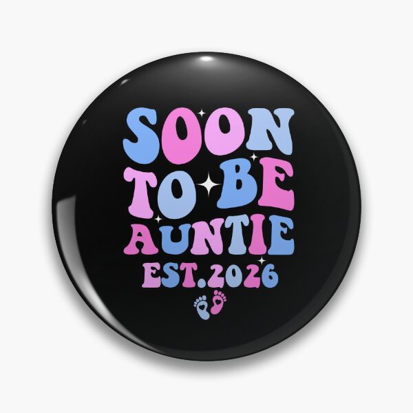 Item preview, Promoted to Aunt 2026 Auntie Est 2026 designed and sold by SakuraPxl.