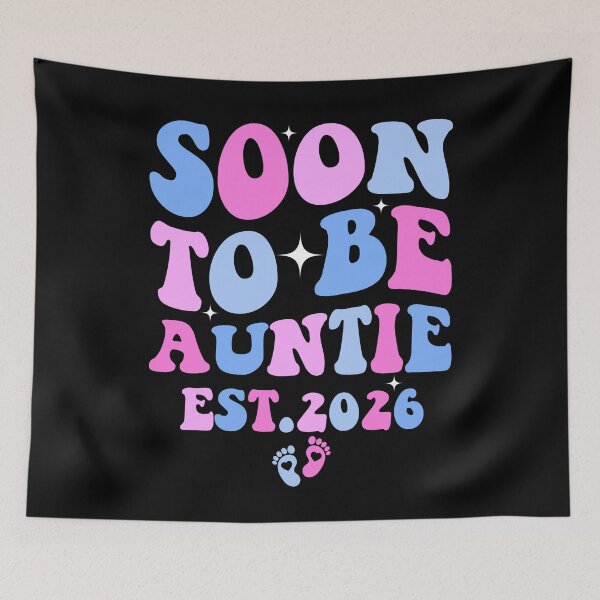 Item preview, Promoted to Aunt 2026 Auntie Est 2026 designed and sold by SakuraPxl.