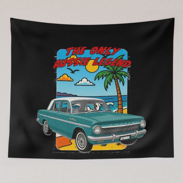 Item preview, EH Holden Premier Aussie Legend Beach Art designed and sold by Michael van der Hoorn.